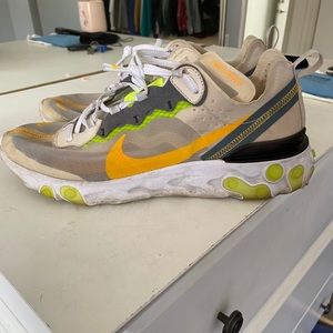 Nike React Element 87 Lime/Orange size 12